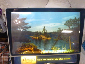 Vintage Hamms Beer Lighted Sign