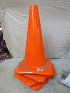 4 Safety Cones