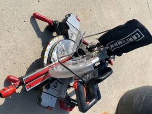 Craftsman 10 Inch Sliding Compound Miter Saw