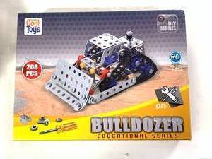 208pc Bulldozer Erector Set Toy