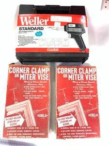 2 Corner Clamps & Soldering Gun Kit