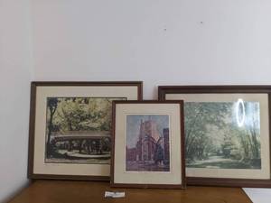 lot 77 image: Beautiful Framed Landscape Print Collection