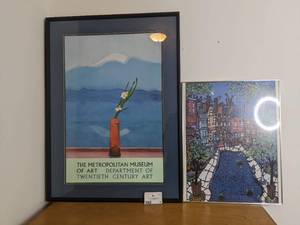 lot 81 image: Two Framed Wall Photos Set