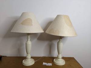 lot 85 image: 2 Beautiful Map Lamps 24