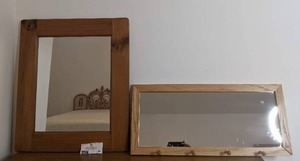 lot 84 image: 2 Wall Mirrors Set