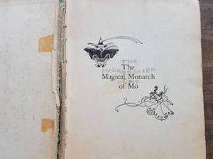 lot 107 image: Rare Antique 1919 Book The Magical Monarch of Mo & His People by L. Frank Baum