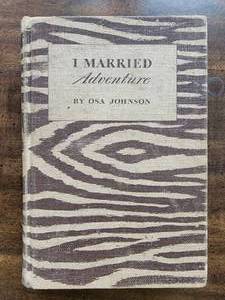 lot 113 image: Rare Vintage Book I Married Adventure Published in 1940