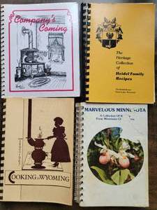 lot 119 image: Rare Vintage Cookbooks