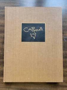 lot 133 image: Rare Vintage Charles M. Russel Book Art Book Published in 1957