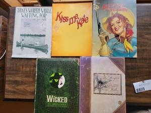 lot 138 image: Vintage Broadway Musical Programs & Books Collection-Wicked, Annie Get Your Gun, Kiss Me Kate & More