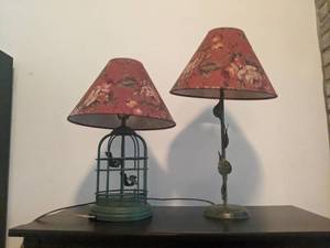 lot 90A image: Two Beautiful Lamps