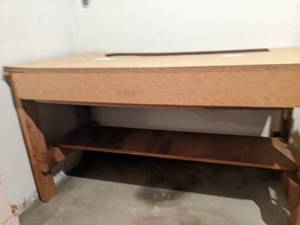 lot 191 image: Workbench 51 x 25.5 x 29.75