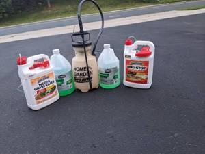lot 206 image: Gardening Essentials-Weed Killer, Home Garden Sprayer, & More