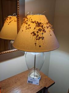 lot 237 image: Glass Lamp 22