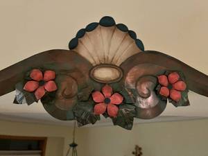 lot 249 image: 3 Beautiful Carved Wood Wall Hangings