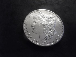 1879 O Morgan Silver Dollar