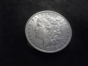 1880 Morgan Silver Dollar