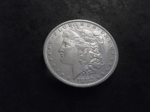 1882 O Morgan Silver Dollar