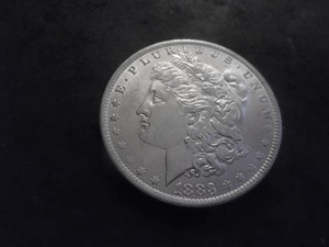 1883 O Morgan Silver Dollar