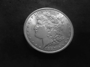 1887 Morgan Silver Dollar