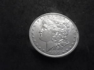 1890 Morgan Silver Dollar