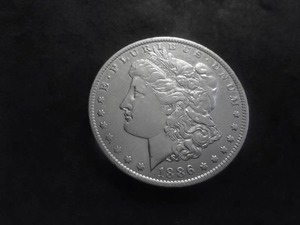 1886 O Morgan Silver Dollar