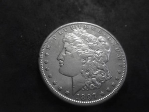 1897 S Morgan Silver Dollar