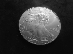 1996 Silver Eagle 1-Oz 99.9 Fine