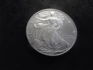 1997 Silver Eagle 1-Oz 99.9 Fine