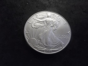 2001 Silver Eagle 1-Oz 99.9 Fine