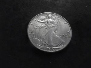 1943 Walking Liberty Half Dollar