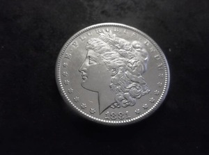 1881 S Morgan Silver Dollar