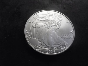 2006 Silver Eagle Dollar 1 Oz. 99.9 Fine Silver