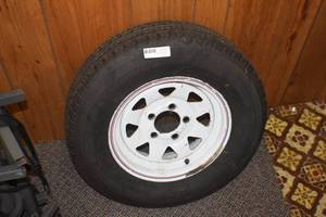 Trailer Tire and Rim