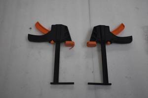 Track saw clamps