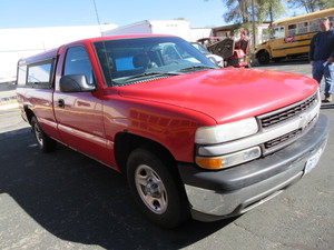 CHEVROLET  SILVERADO 1500 WITH TOPPER