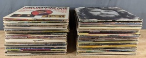 lot 194 image: Collection of 33 RPM Vinyl Records Charley Pride, Burl Ives, Lita Ford, Charlie Rich, Johnny Cash, and Many More  Q