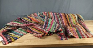 lot 277 image: Vibrant Huntington Home Multi-Color Rug X