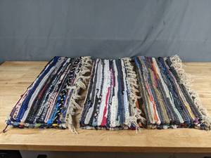 lot 279 image: Dark and Vibrant Multi-Color Rug X