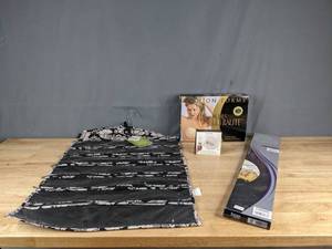 lot 244 image: Fashion Forms, Hangin Jewelry Organizer, SOAR Clip on Selfie Ring, Ombre Hair Extensions X