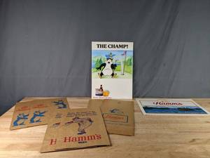 lot 20 image: Hamms Beer Memorabilia W