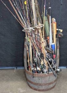 lot 421 image: Huge Collection of Various Rod and Reels W