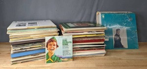 lot 25 image: Collection of Vinyl Records George Melachrino and His Orchestra, Ray Conniff and The Singers, Keith Allison, The Beatles, Freddy Fender, The Very Best of Oldies Vol. 2, Pearl Baily and Much More Z