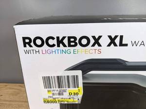 lot 13A image: Brand New Altec Lansing IMW999 RockBox XL 20 Hours Playtime IP67 Waterproof USB Charger LED Portable Wireless Bluetooth Speaker Y