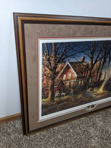 lot 27A image: Terry Redlin Autumn Evening D