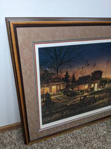 lot 29A image: Terry Redlin Total Comfort Print D