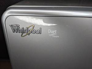 lot 12A image: Whirlpool Duet Steam 27 7.4 cu. ft. Electric Dryer  F