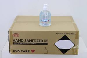 Case of Hand Sanitizer