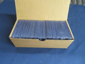 lot 8 image: BOX OF CARD PROTECTER SLEEVES