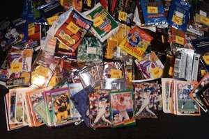 lot 32 image: SPORTS CARDS FOIL PACKS (OPEN)